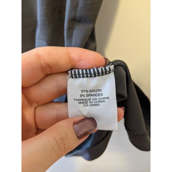 Vintage Y2K Dark Grey Cami Top Spaghetti Strap Tank Tee 2000s Bella Swan Sz S - Picture 7 of 10